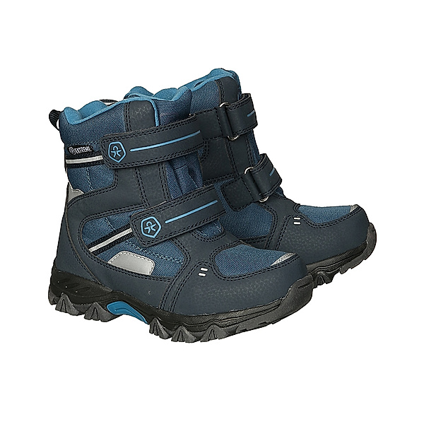 Color Kids Klett-Winterboots EXTREME in blau