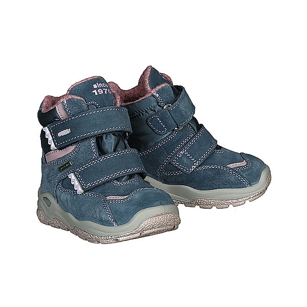 Primigi Klett-Winterboots GARY GTX LANA gefüttert in jeansblau