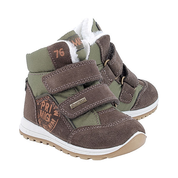 Primigi Klett-Winterboots PTIGT TIGUAN in olive/braun