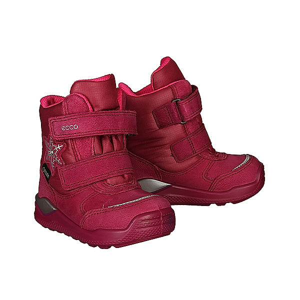 ecco Klett-Winterboots URBAN MINI STAR gefüttert in magenta