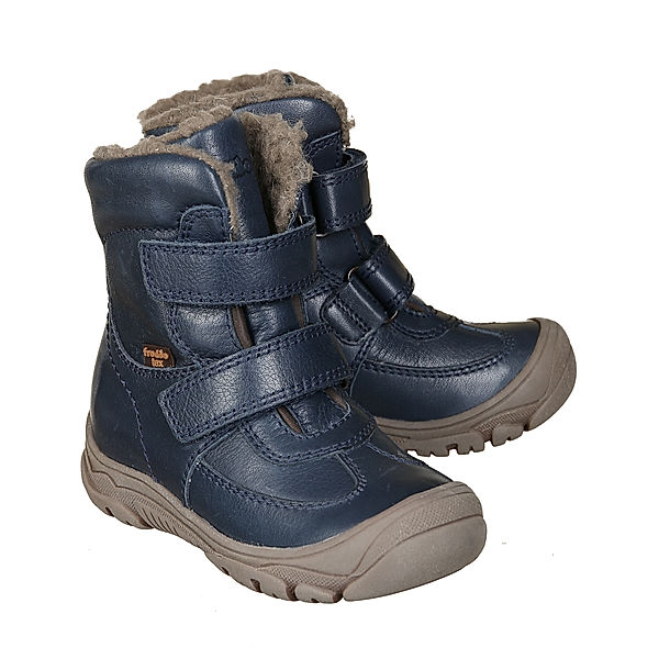 froddo® Klettboots LINZ WOOL TEX HIGH in dark blue