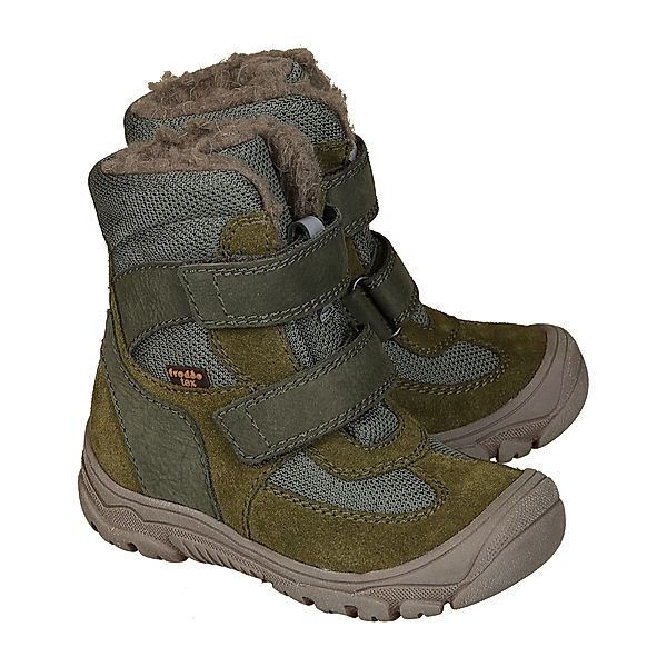 froddo® Klettboots LINZ WOOL TEX HIGH VEL in dark green