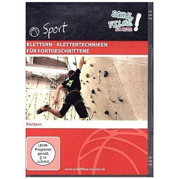 Klettern - Klettertechniken für Fortgeschrittene, 1 DVD