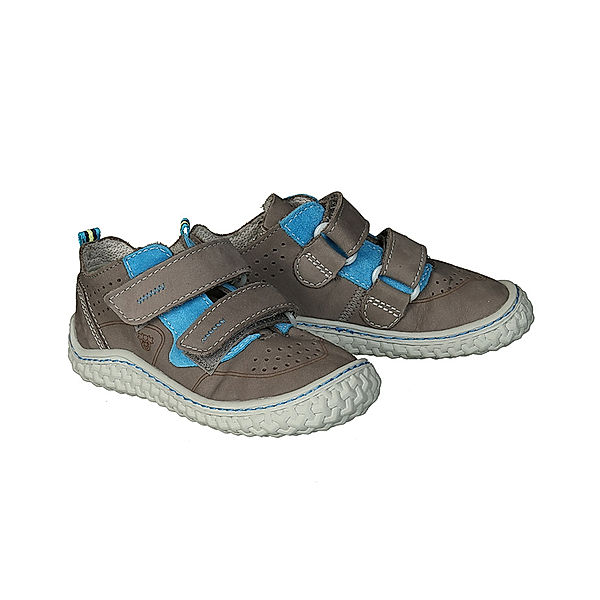 PEPINO Klettschuhe CHAPP in graphit/blau