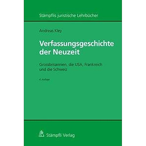 Kley, A: Verfassungsgeschichte der Neuzeit, Andreas Kley