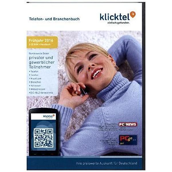 Klicktel Telefon- Und Branchenbuch Frühjahr 2016