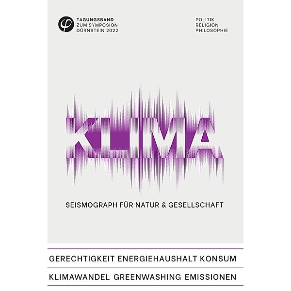Klima - Seismograph für Gesellschaft & Gesundheit, Symposion Dürnstein