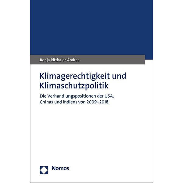 Klimagerechtigkeit und Klimaschutzpolitik, Ronja Ritthaler-Andree