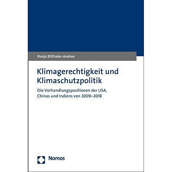 Klimagerechtigkeit und Klimaschutzpolitik, Ronja Ritthaler-Andree