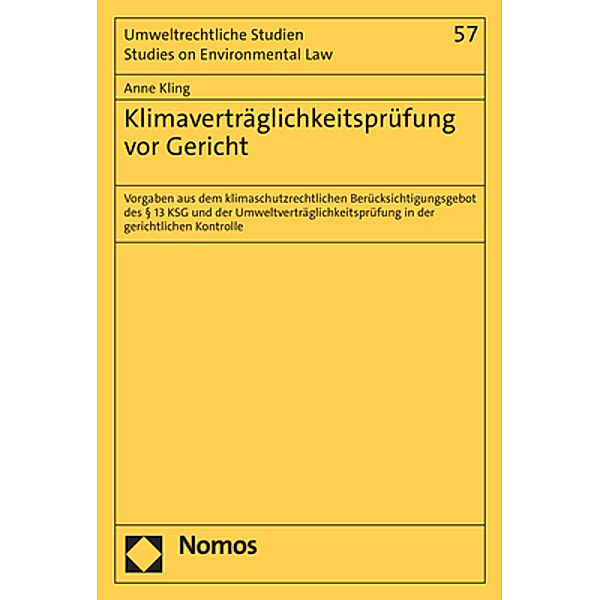 Klimaverträglichkeitsprüfung vor Gericht, Anne Kling