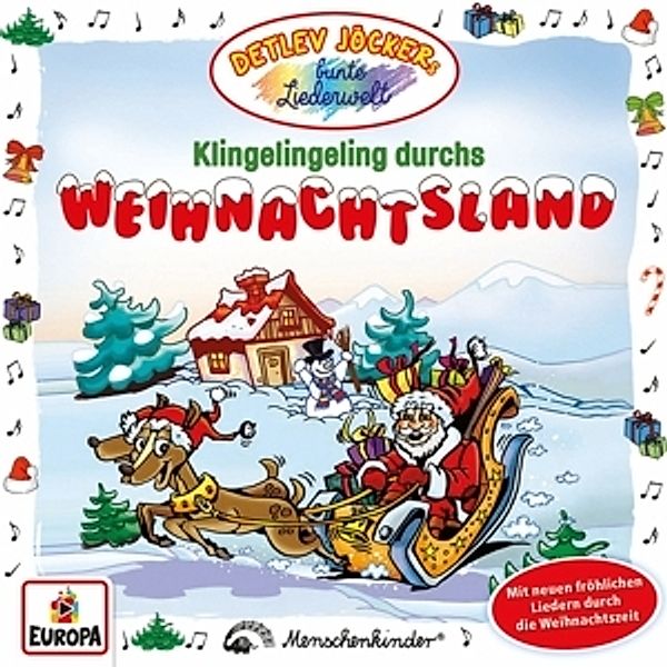 Klingelingeling Durchs Weihnachtsland, Detlev Jöcker