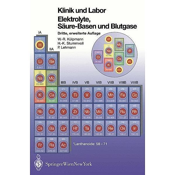 Klinik und Labor Elektrolyke, Säure-Basen und Blutgase, Wolf-Rüdiger Külpmann, Hans-Krister Stummvoll, Paul Lehmann