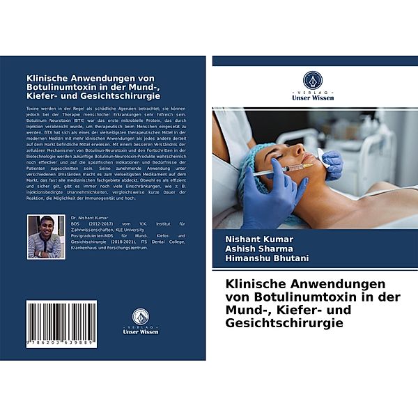 Klinische Anwendungen von Botulinumtoxin in der Mund-, Kiefer- und Gesichtschirurgie, Nishant Kumar, Ashish Sharma, Himanshu Bhutani