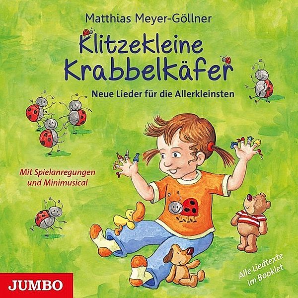 Klitzekleine Krabbelkäfer,Audio-CD, Matthias Meyer-Göllner