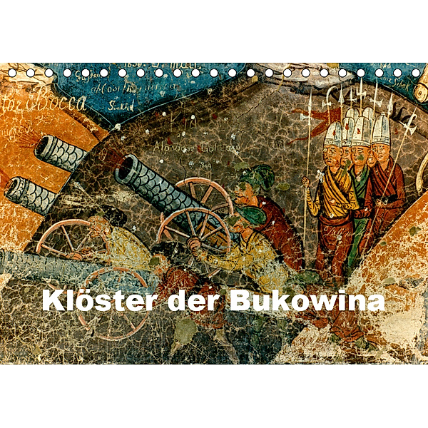 Klöster der Bukowina (Tischkalender 2019 DIN A5 quer), Joern Stegen