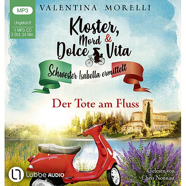 Kloster, Mord und Dolce Vita - Der Tote am Fluss,1 Audio-CD, 1 MP3, Valentina Morelli