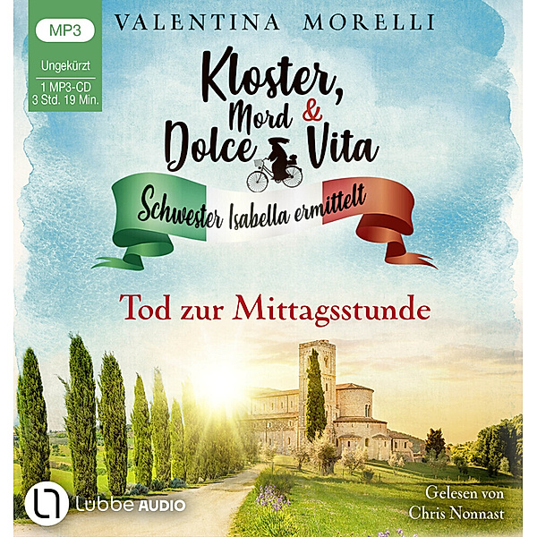Kloster, Mord und Dolce Vita - Tod zur Mittagsstunde,1 Audio-CD, 1 MP3, Valentina Morelli