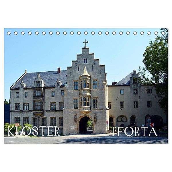 KLOSTER PFORTA (Tischkalender 2024 DIN A5 quer), CALVENDO Monatskalender, Wolfgang Gerstner