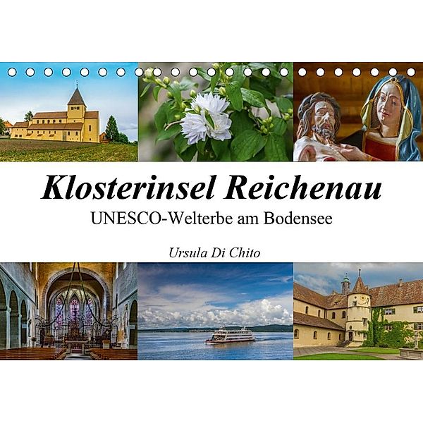 Klosterinsel Reichenau - UNESCO-Welterbe am Bodensee (Tischkalender 2020 DIN A5 quer), Ursula Di Chito