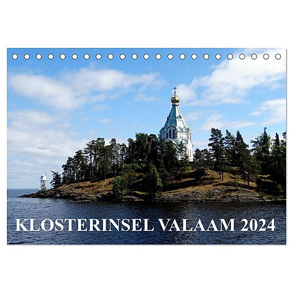 KLOSTERINSEL VALAAM 2024 (Tischkalender 2024 DIN A5 quer), CALVENDO Monatskalender, Henning von Löwis of Menar