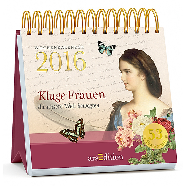 Kluge Frauen, Postkartenkalender 2016