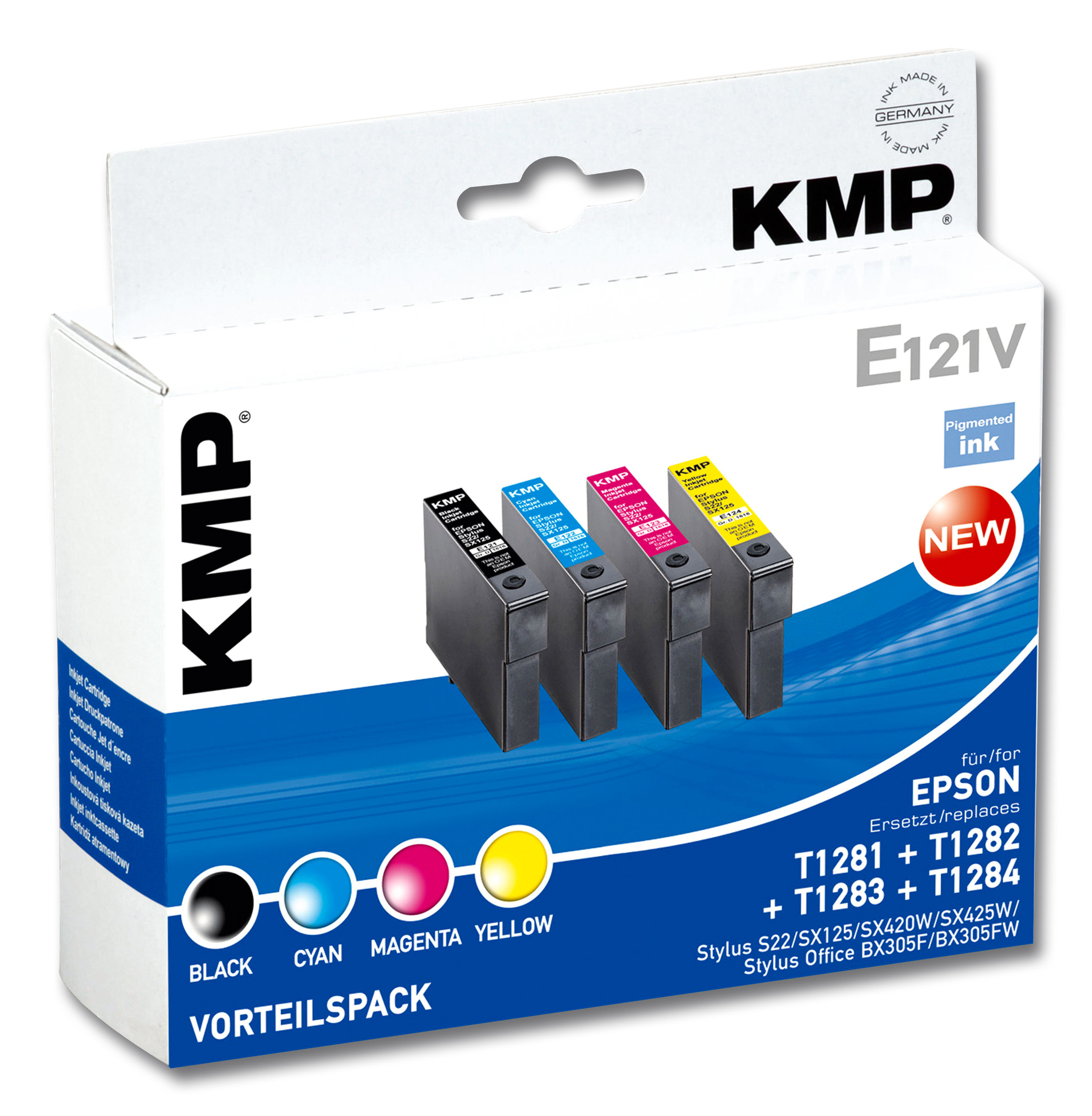 KMP Druckerpatronen Multipack Ausführung: Epson Stylus E121V | Weltbild.de