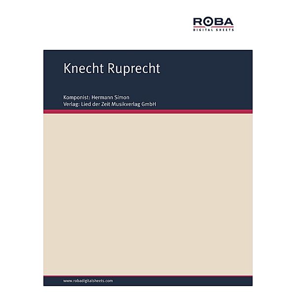 Knecht Ruprecht, Martin Boelitz, Hermann Simon