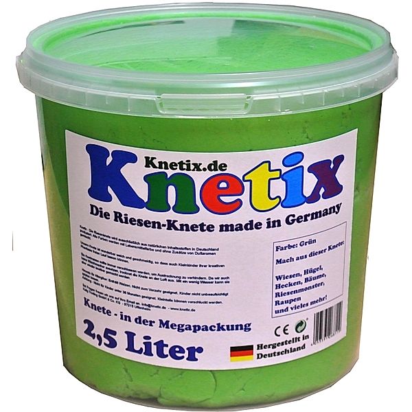 Knetix - 2,5 Liter (Farbe: Grün)