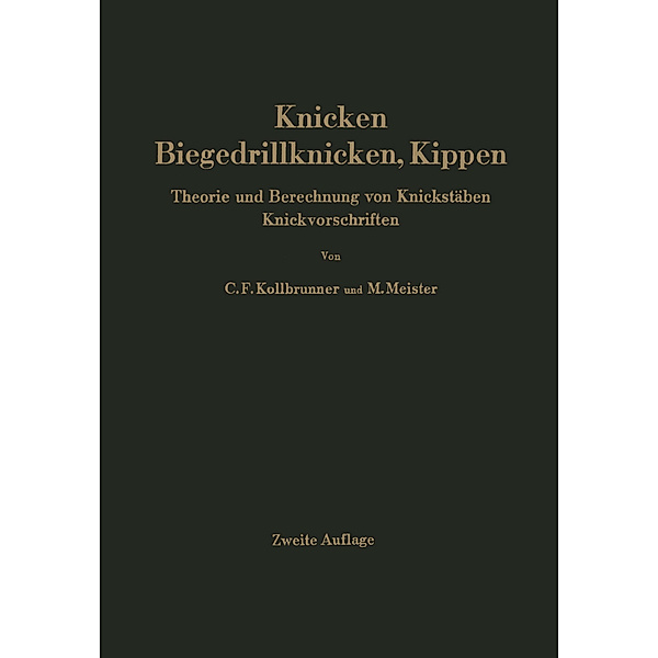 Knicken, Biegedrillknicken, Kippen, Curt F. Kollbrunner, Martin Meister