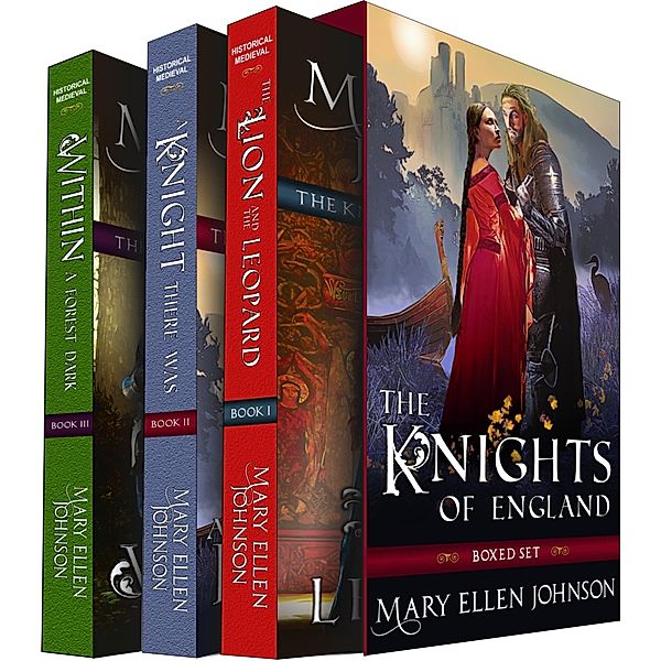 Knights of England Boxed Set, Books 1-3, Mary Ellen Johnson