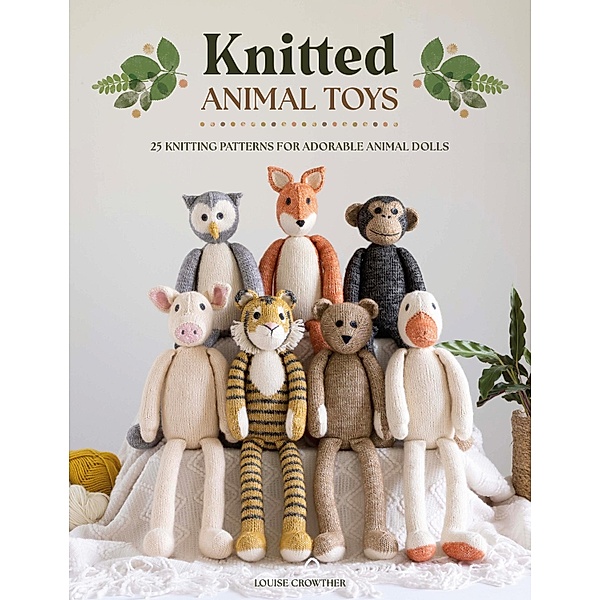 Knitted Animal Toys, Louise Crowther