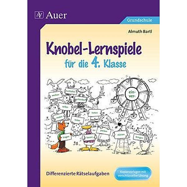 Knobel-Lernspiele für die 4. Klasse, Almuth Bartl