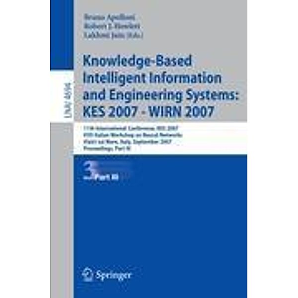 Knowledge-Based Intelligent Information and Engineering Systems