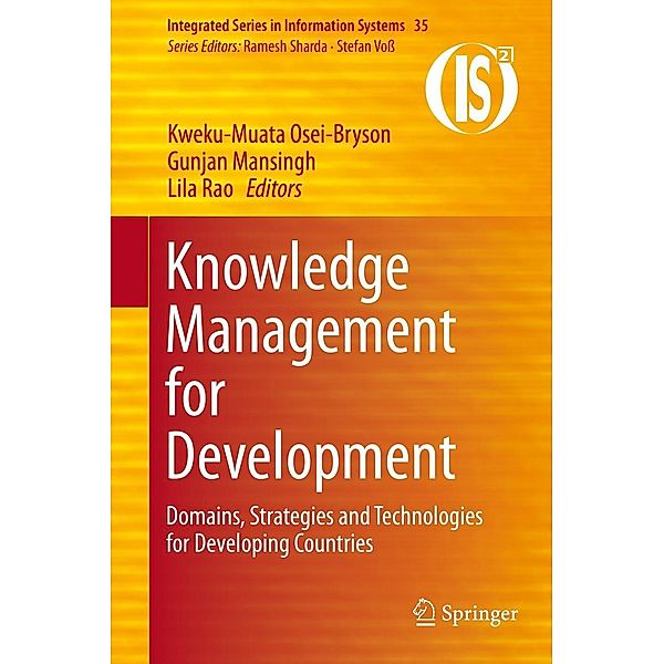 Knowledge Management for Development / Integrated Series in Information Systems Bd.35