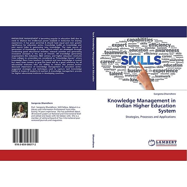 Knowledge Management in Indian Higher Education System, Sangeeta Dhamdhere