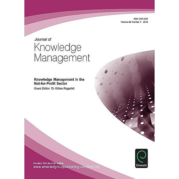 Knowledge Management in the Not-for-Profit Sector