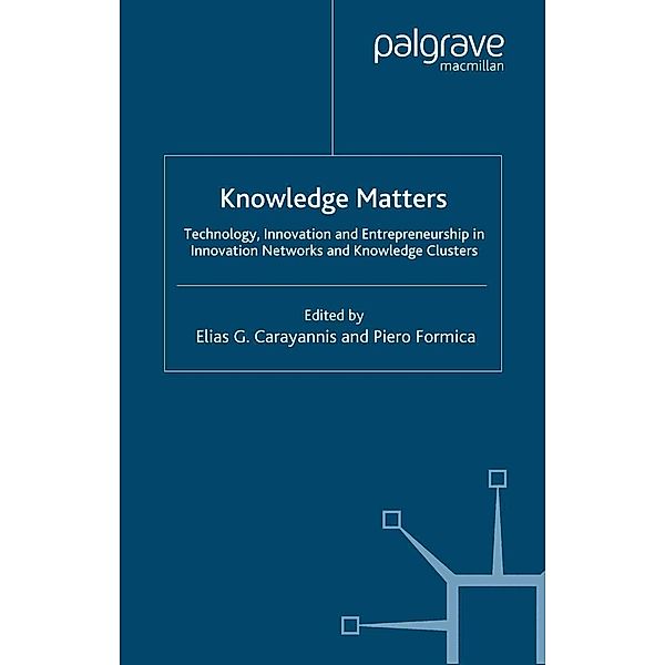 Knowledge Matters, Elias G. Carayannis, Piero Formica
