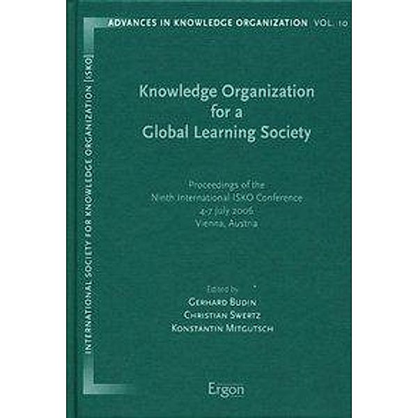 Knowledge Organization for a Global Learning Society