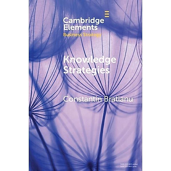 Knowledge Strategies / Elements in Business Strategy, Constantin Bratianu
