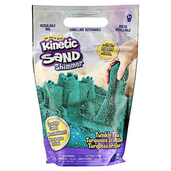 Amigo Verlag, Spin Master KNS Glitzer Sand Twinkly Teal (907g)