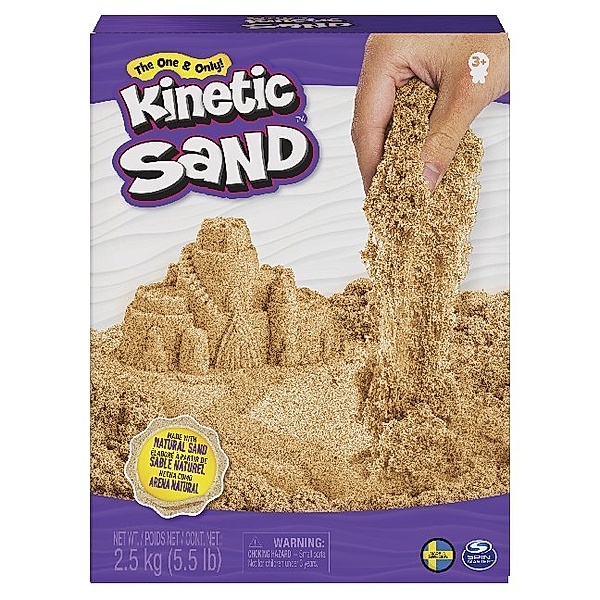 Amigo Verlag, Spin Master KNS Kinetic Sand - Braun (2,5 kg)