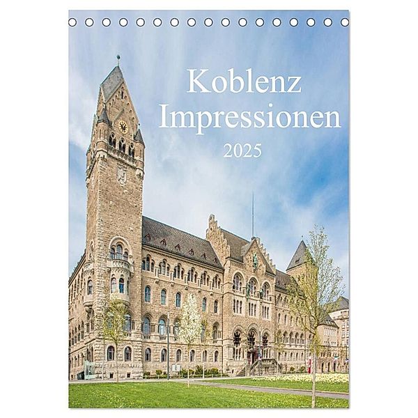 Koblenz Impressionen (Tischkalender 2025 DIN A5 hoch), CALVENDO Monatskalender, Calvendo, pixs:sell@Adobe Stock