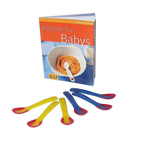 Kochen für Babys, mit 6 Wärmesensor-Löffeln, Dagmar von Cramm