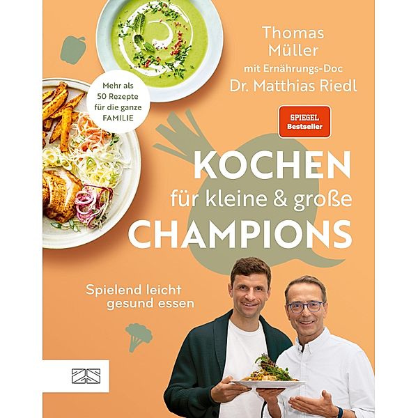 Kochen für kleine und große Champions, Thomas Müller, Matthias Riedl