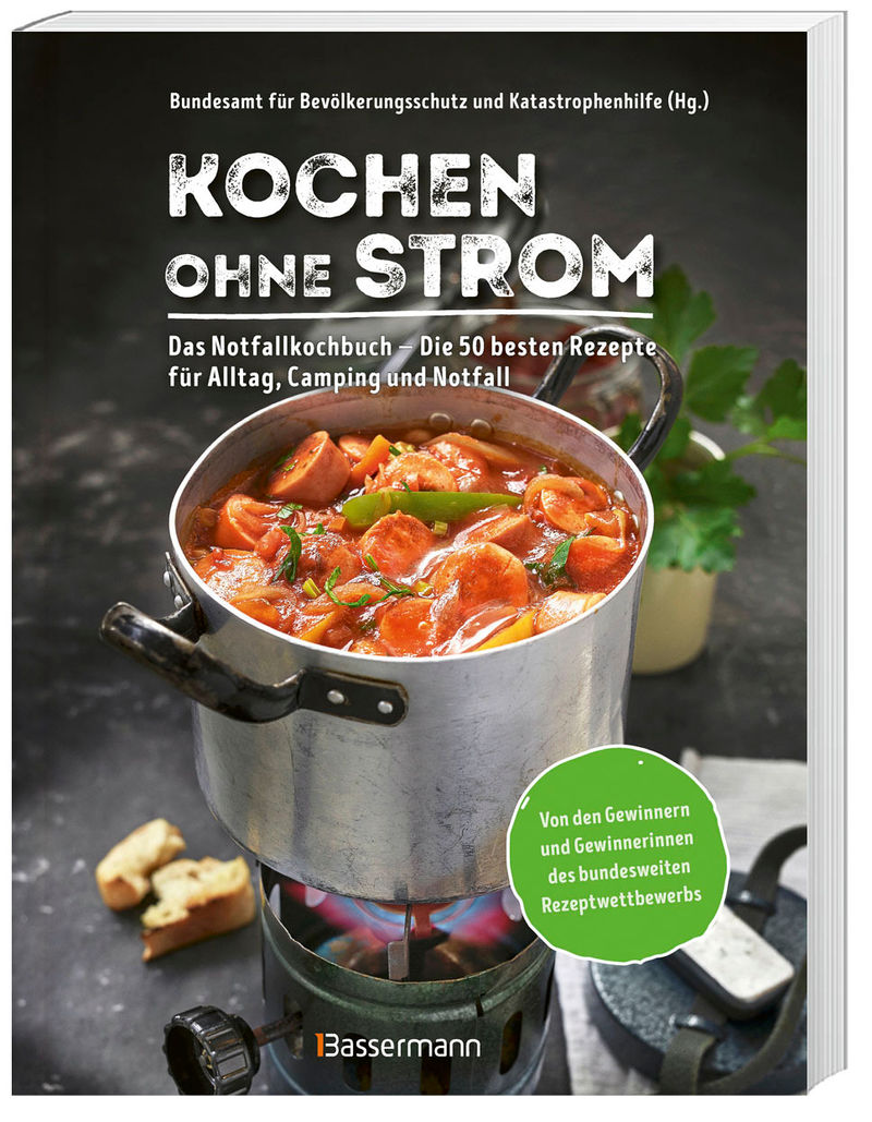 Kochen ohne Strom - Das Notfallkochbuch - Die 50 besten Rezepte für Alltag,  Camping und Notfall Buch versandkostenfrei bei Weltbild.de bestellen