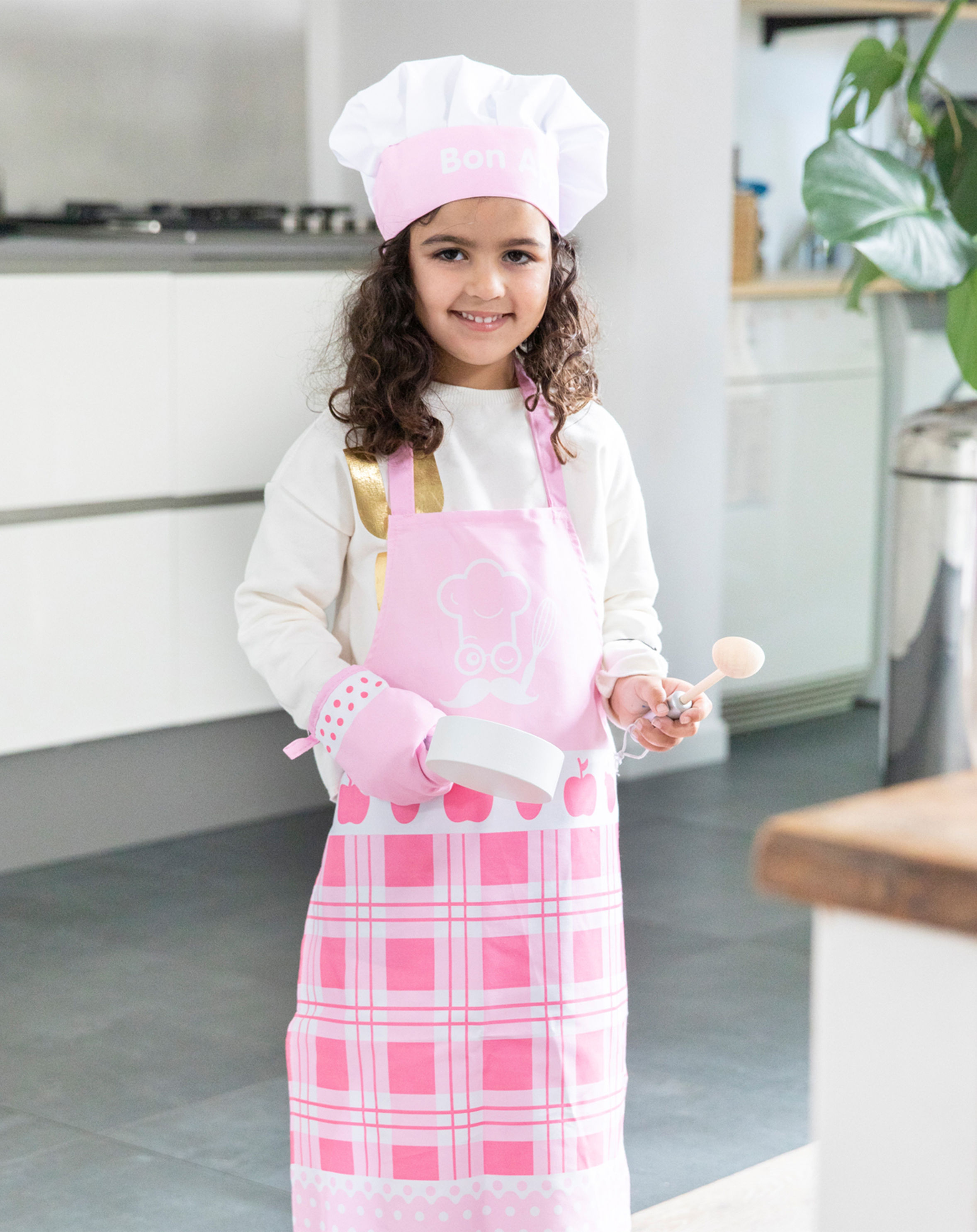 Kochschürzen-Set BON APPETIT in pink kaufen | tausendkind.de