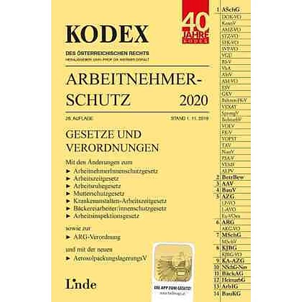 KODEX Arbeitnehmerschutz 2020, Eva-Maria Marat