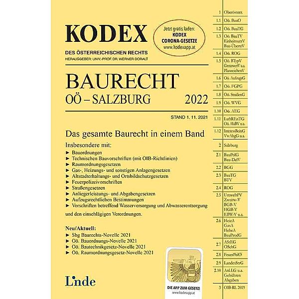 KODEX Baurecht OÖ - Salzburg 2022, Dietmar Umdasch, Ludwig Stegmayer