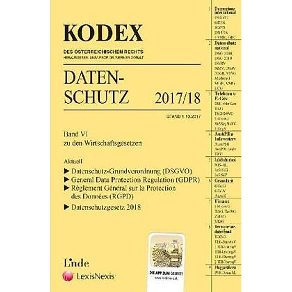 KODEX Datenschutz 2017/18