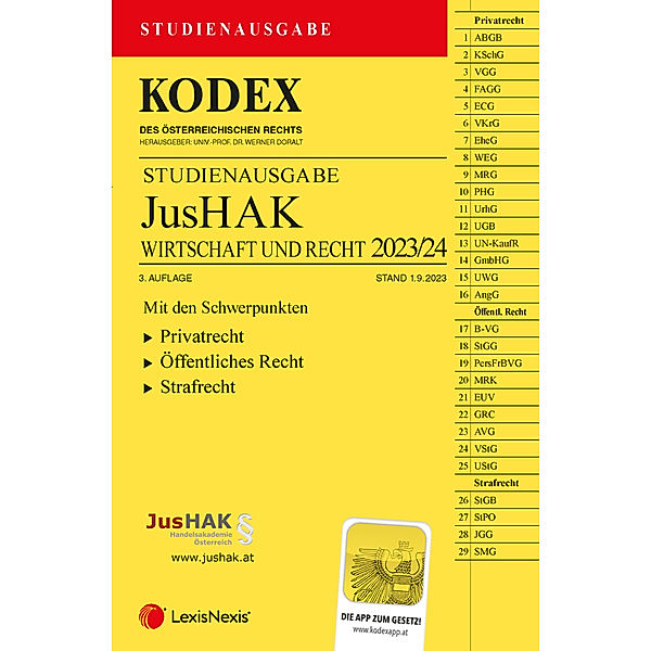 KODEX JusHAK 2023/24 - inkl. App